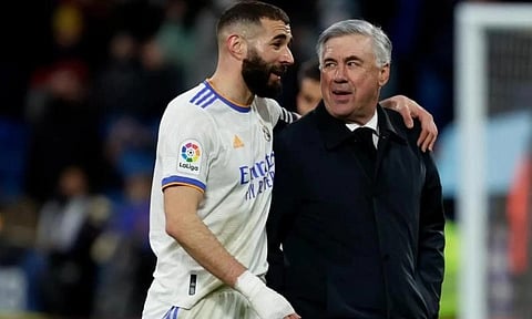 أنشيلوتي - بنزيما