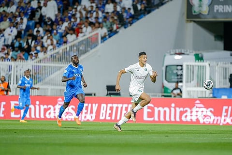 الهلال السعودى والأهلى طرابلس