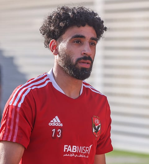 مروان عطية يعود إلى تدريبات الأهلي استعداداً لمواجهة حرس الحدود