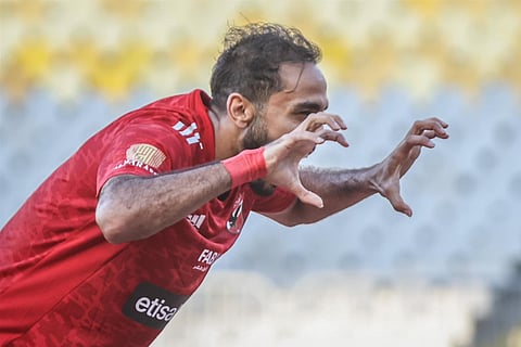 الأهلي يتقدم على الاتحاد السكندري في الشوط الاول بثنائية معلول وكهربا