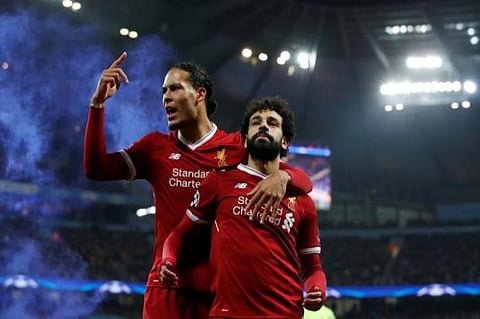 محمد صلاح و فان ديك