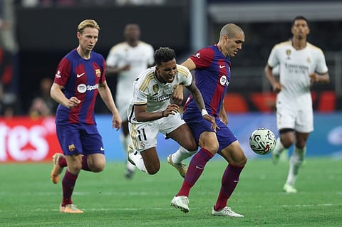 برشلونة والريال