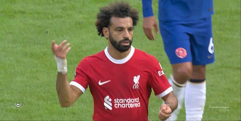 غضب محمد صلاح