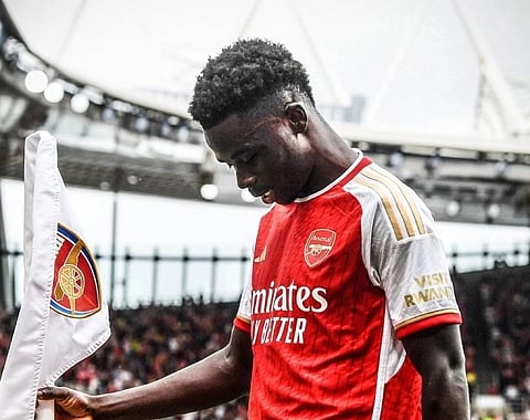 بوكايو ساكا، لاعب أرسنال