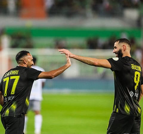 كريم بنزيما- تشكيل اتحاد جدة