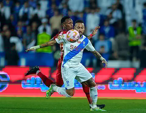 الهلال ضد ضمك
