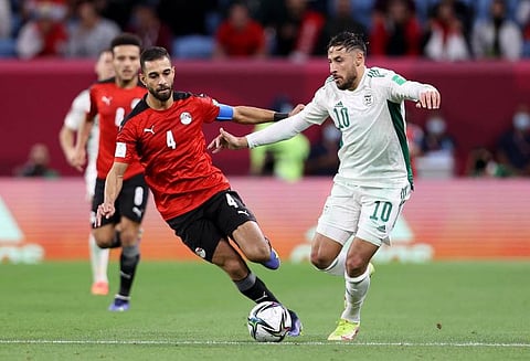 مباراة مصر ضد الجزائر