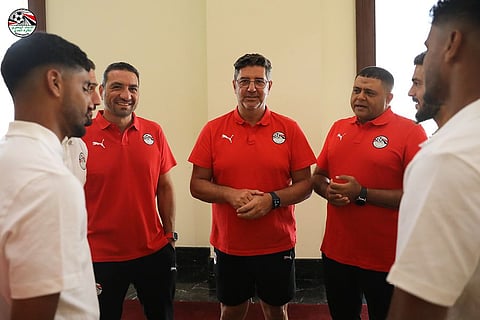 كواليس جلسة فيتوريا مع لاعبي منتخب مصر قبل مواجهة إثيوبيا