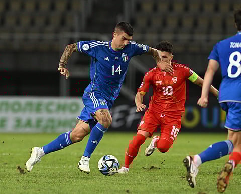 إيطاليا ضد مقدونيا الشمالية