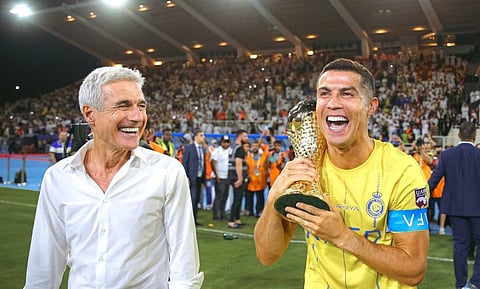 رونالدو ، لاعب النصر السعودي