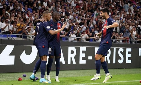 مباراة باريس سان جيرمان ضد ميلان