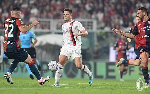 ميلان وجنوى