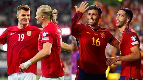 إسبانيا ضد النرويج