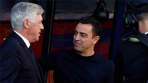 تشافي، مدرب برشلونة