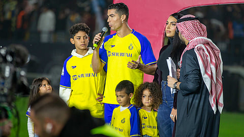 كريستيانو رونالدو وأسرته