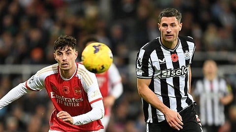 نيوكاسل ضد أرسنال