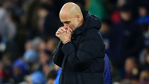 جوارديولا مدرب مانشستر سيتي