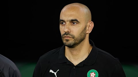 وليد الركراكي - منتخب المغرب
