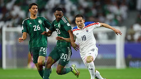 منتخب السعودية ضد تايلاند- كأس أمم آسيا