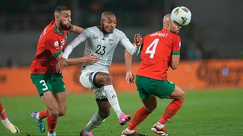 منتخب المغرب ضد جنوب أفريقيا