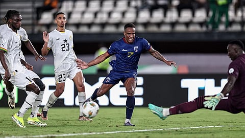 مباراة غانا والرأس الأخضر