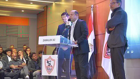 مؤتمر تقديم صفقات الزمالك