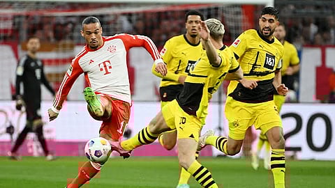 بايرن ميونيخ ضد بوروسيا دورتموند.. إحصائيات مثيرة في الشوط الأول