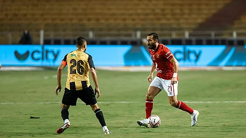 الأهلي ضد المقاولون العرب