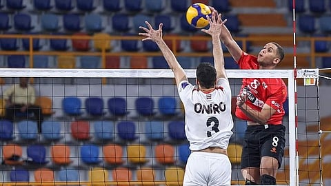 الأهلي ضد الزمالك- الكرة الطائرة