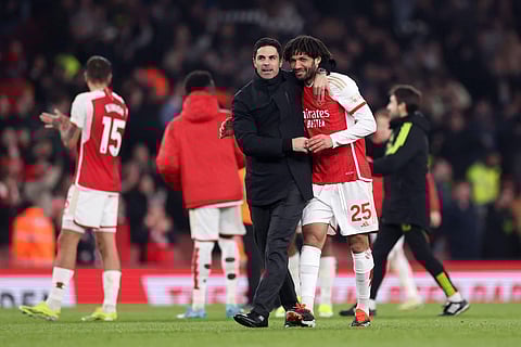 محمد النني - مايكل أرتيتا - آرسنال