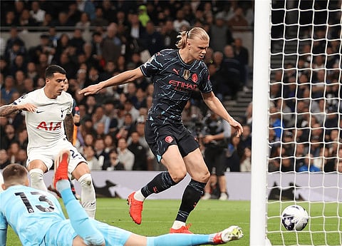 هالاند - مانشستر سيتي ضد توتنهام - الدوري الإنجليزي