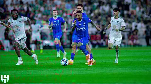 الهلال ضد الأهلي- الدوري السعودي