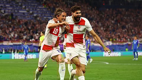 لوكا مودريتش- منتخب كرواتيا- يورو 2024