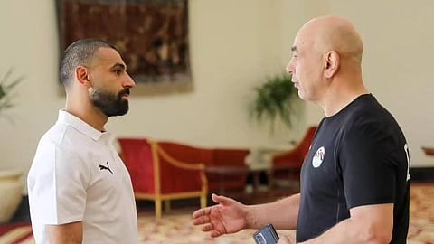 محمد صلاح - حسام حسن