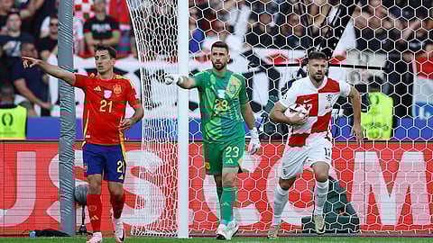 مباراة إسبانيا وكرواتيا