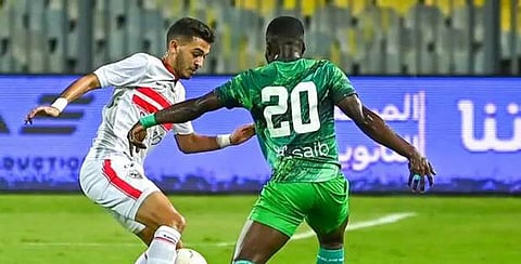 الزمالك ضد المصري