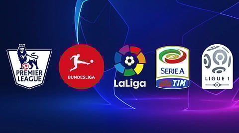 الدوريات الخمس الكبرى في أوروبا