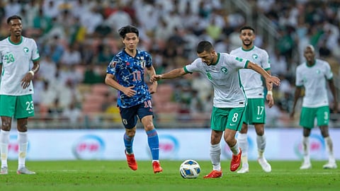 السعودية ضد اليابان