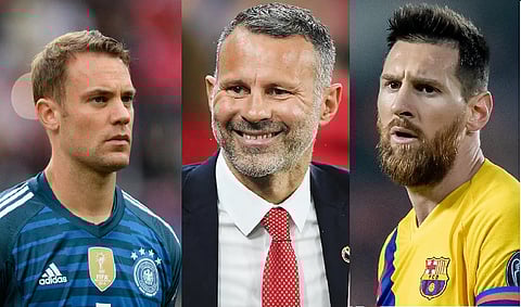 ميسي - جيجز - نوير