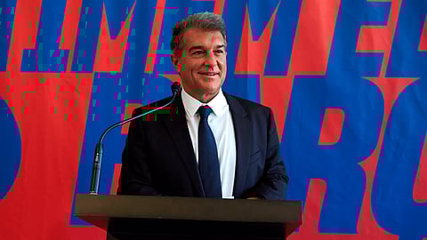 رئيس برشلونة خوان لابورتا