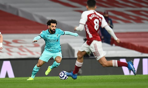 ليفربول ضد أرسنال - محمد صلاح