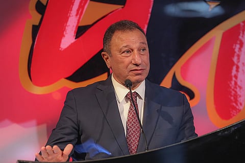 محمود الخطيب رئيس الأهلي