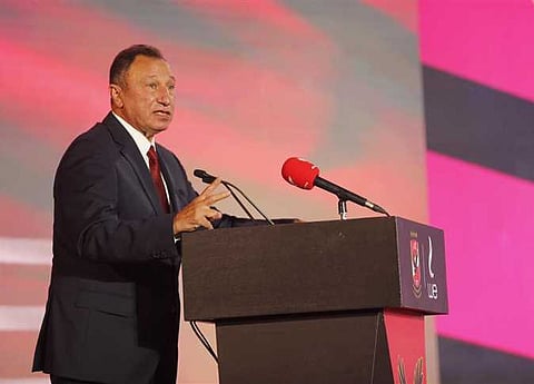 محمود الخطيب رئيس الأهلي