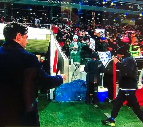 سباليتي رفض مصافحة مدرب سبارتاك موسكو بعد الهزيمة في الدوري الأوروبي (فيديو)