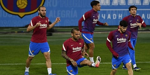مباراة برشلونة وبوكا جونيورز