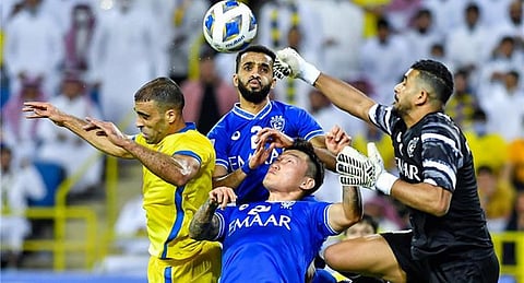 مباراة الهلال والنصر