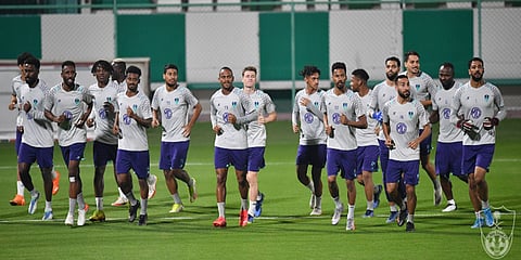 تدريبات الأهلي