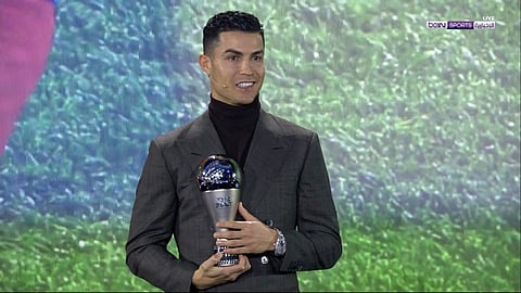 The Best 2021 .. رونالدو يفوز بجائزة خاصة من الفيفا