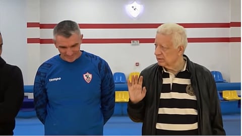 مرتضى منصور وكارتيرون - الزمالك