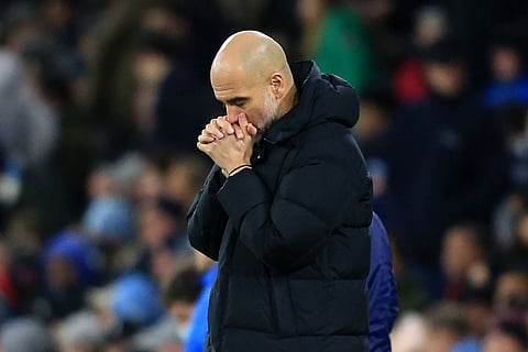 جوارديولا مدرب مانشستر سيتي